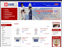Tablet Screenshot of obchod-svk.sk